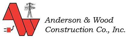 Logo for Anderson and Wood Construction in Idaho